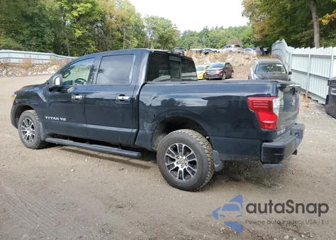 2020 Nissan Titan Sv z USA, uszkodzony, nr VIN 1N6AA1ED2LN500927